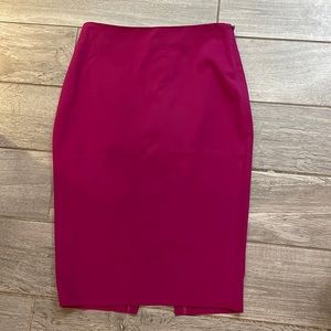Body by Victoria Pink Pencil Skirt, Size 4